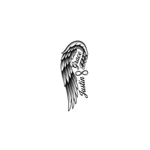 Angel Tattoo тату эскиз