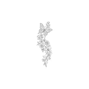 Thigh Tattoo тату эскиз