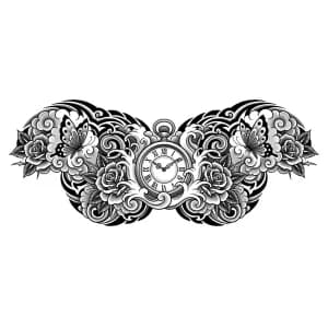 Rose Tattoo тату эскиз