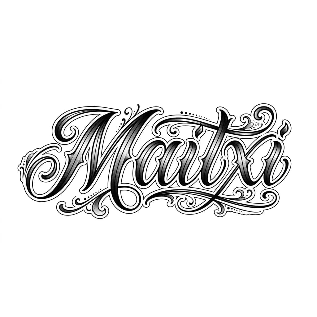 Тату эскиз: Un mote 