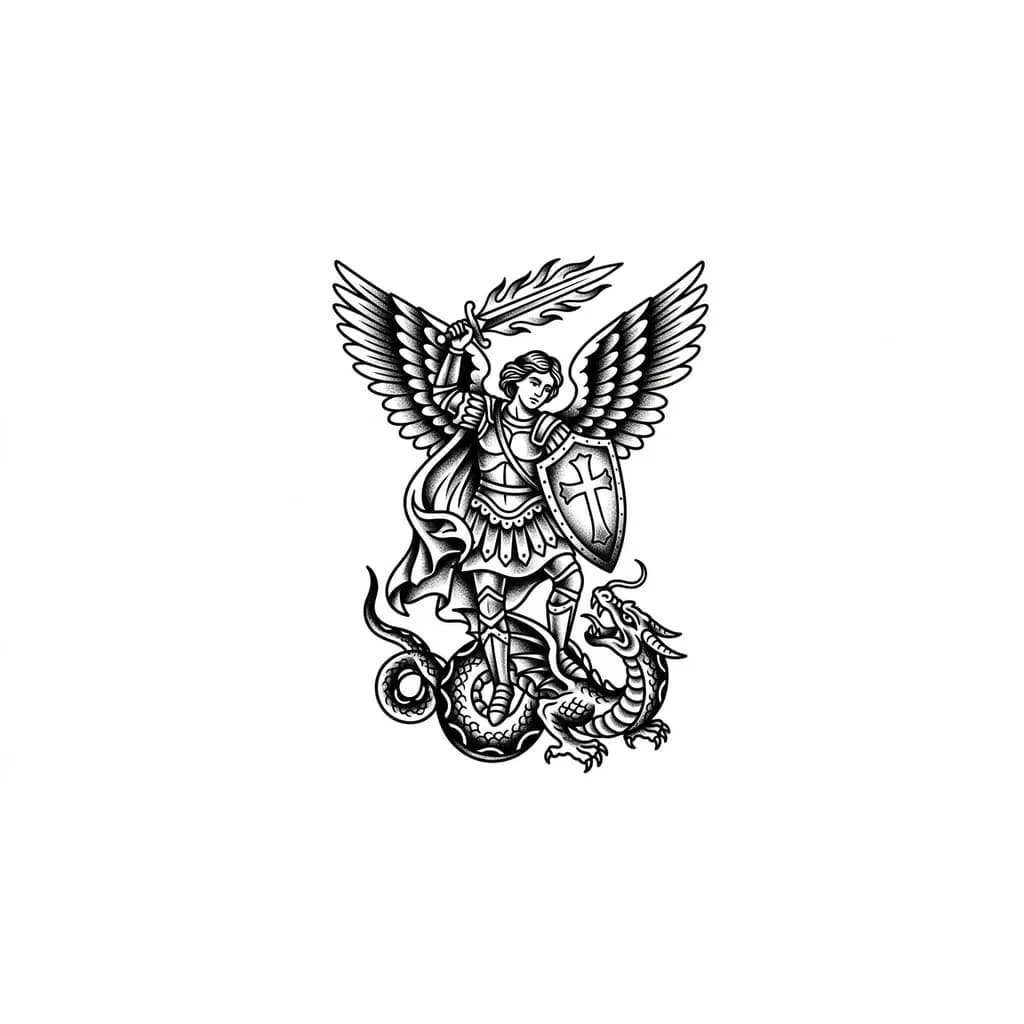 Тату эскиз: Quiero un tatuaje estilo realismo y que este relacionado con la religion catolica ejemplo: dios jesus, virgen maria, arcangel san Miguel, ultima…etc
 