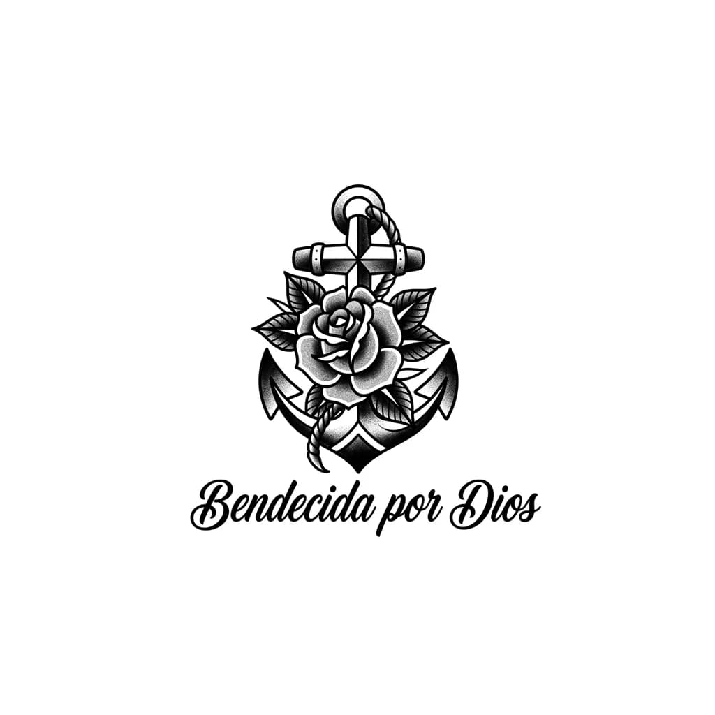 Тату эскиз: Letras pequeñas y elegantes 
