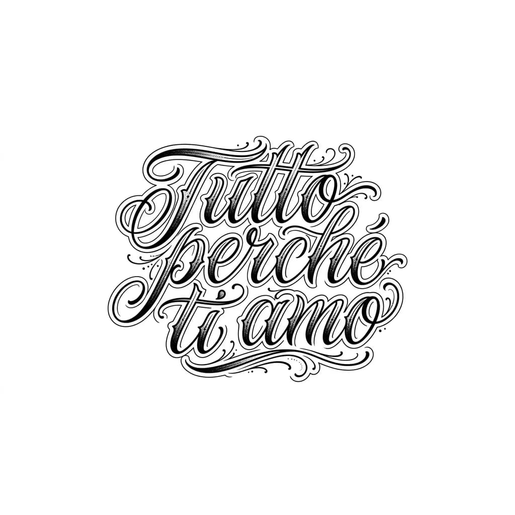 Тату эскиз: uma escrita diferente para tatuagem de casal que fique bonito, nada muito minimalista ou exagerado