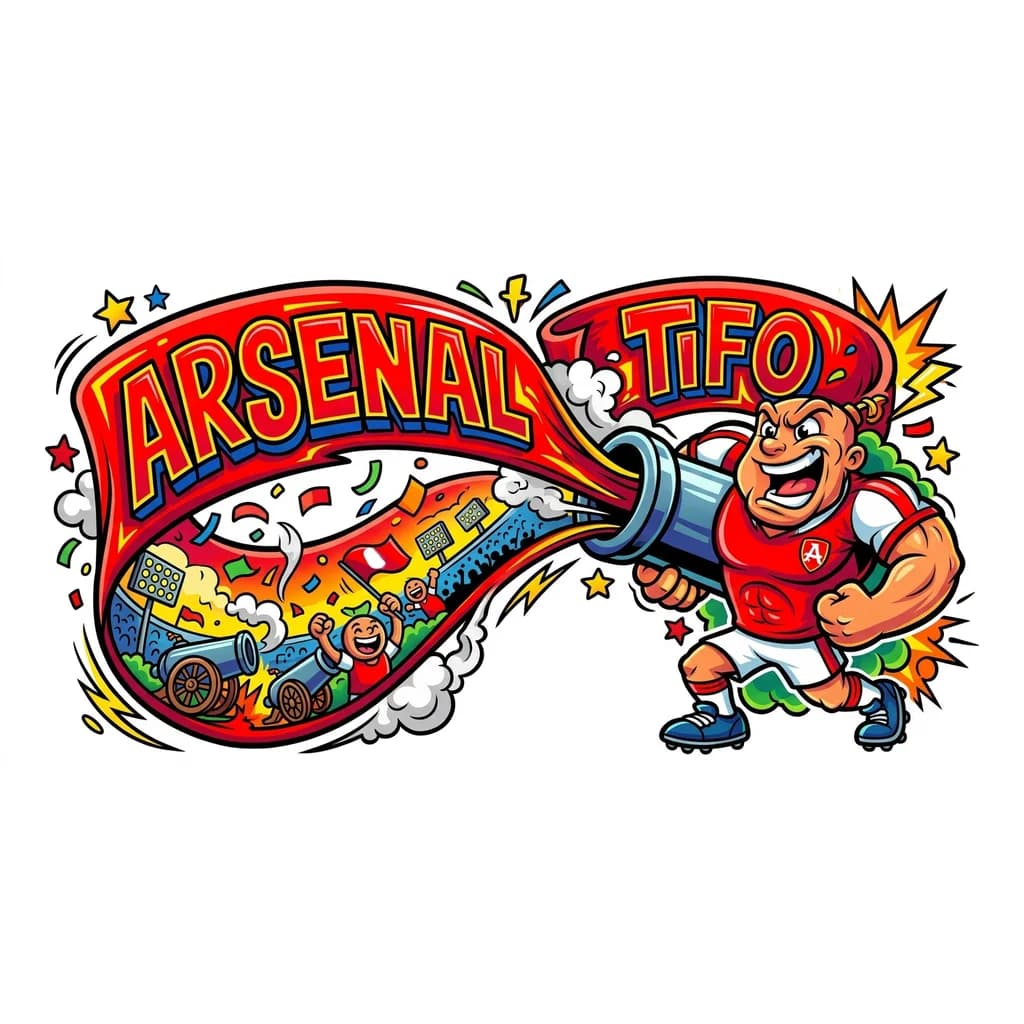 Тату эскиз: arsenal tattoo