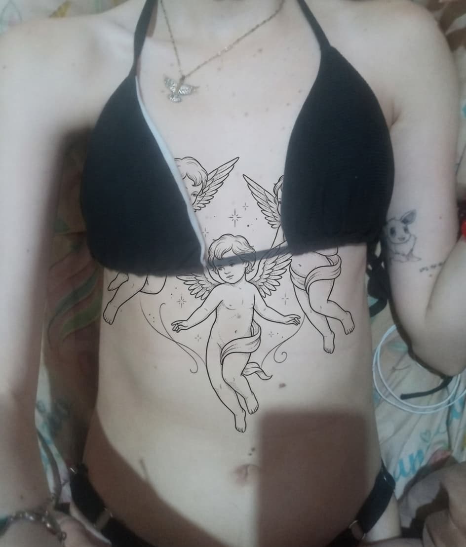 Тату эскиз: Tryon: chest