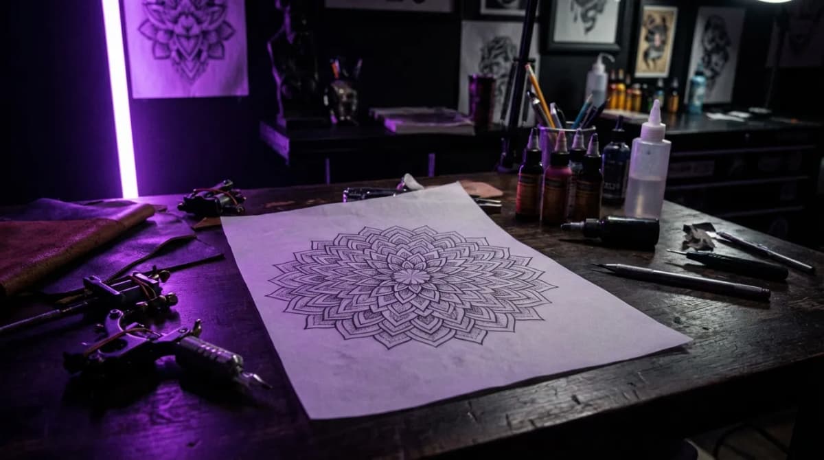 Tattoo Stencil —