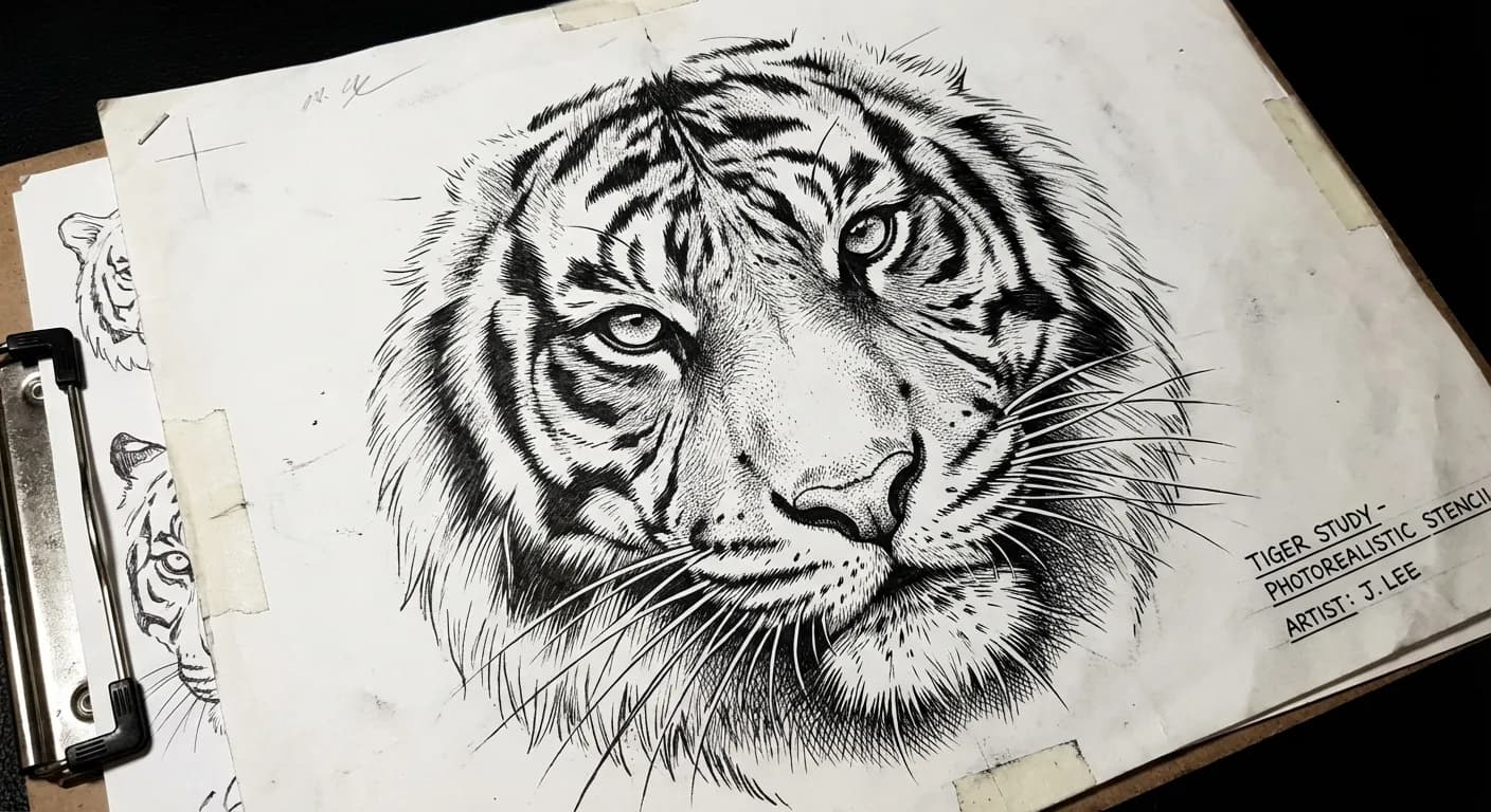 Realism — tiger