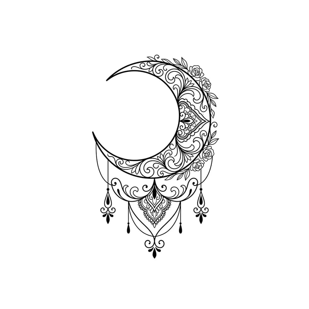Ornamental tattoo style