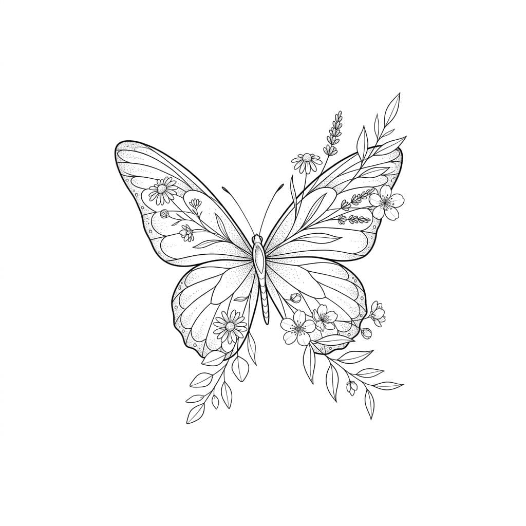 Fine Line tattoo style