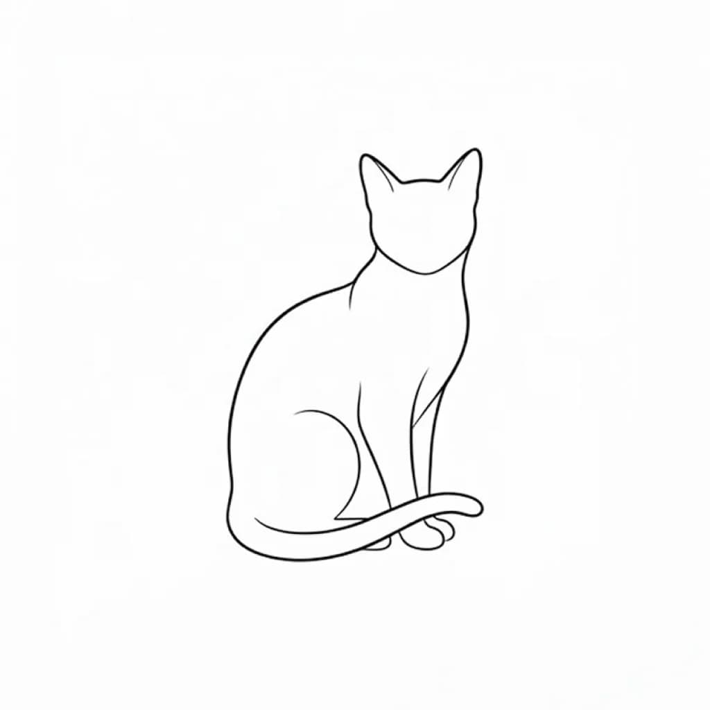 Minimalist tattoo style