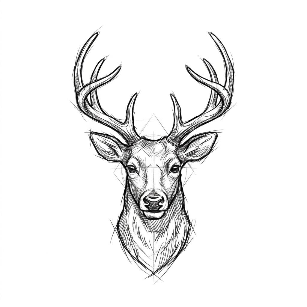 Sketch tattoo style