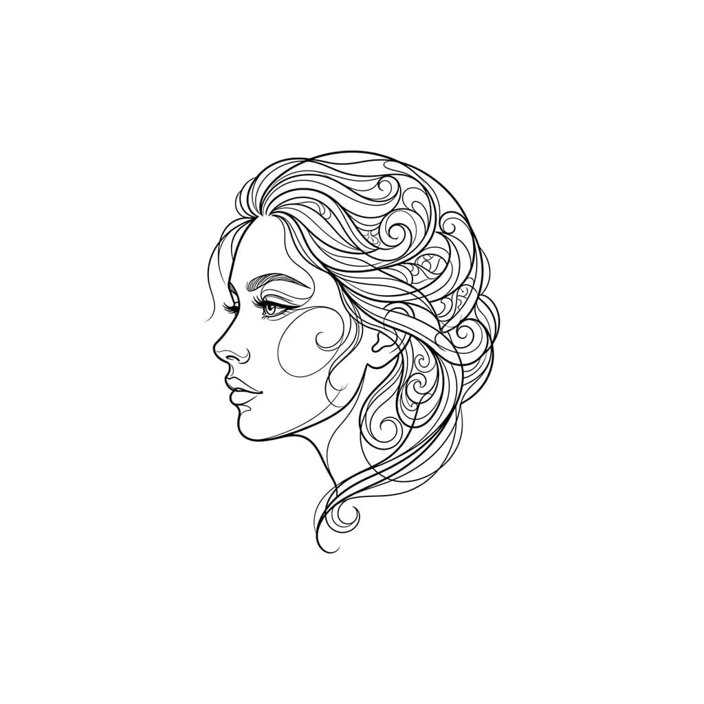 Linework tattoo style